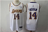 Lakers 14 Brandon Ingram White 2018 19 Nike Swingman Jersey,baseball caps,new era cap wholesale,wholesale hats
